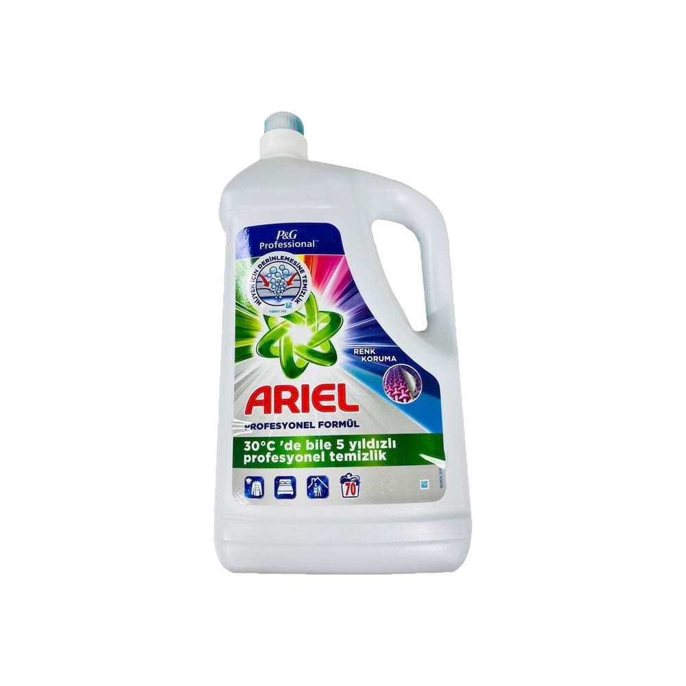 مایع لباسشویی آریل مدل پنج کاره ظرفیت4.55لیتر ا Ariel Professional 5 Effective 70 Washing Liquid Detergent