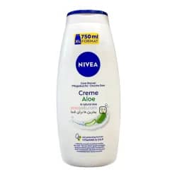 شامپو بدن کرمی نیوآ مدل Creme Aloe حاوی عصاره آلوئه‌ورا 750 میل