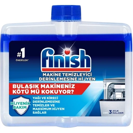 جرمگیر ماشین ظرفشویی فینیش(آبی) تک عددی ۲۵۰ میل جرمگیر ماشین ظرفشویی Finish Original